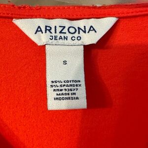 Bright orange almost red summer dress. Worn one time. Small